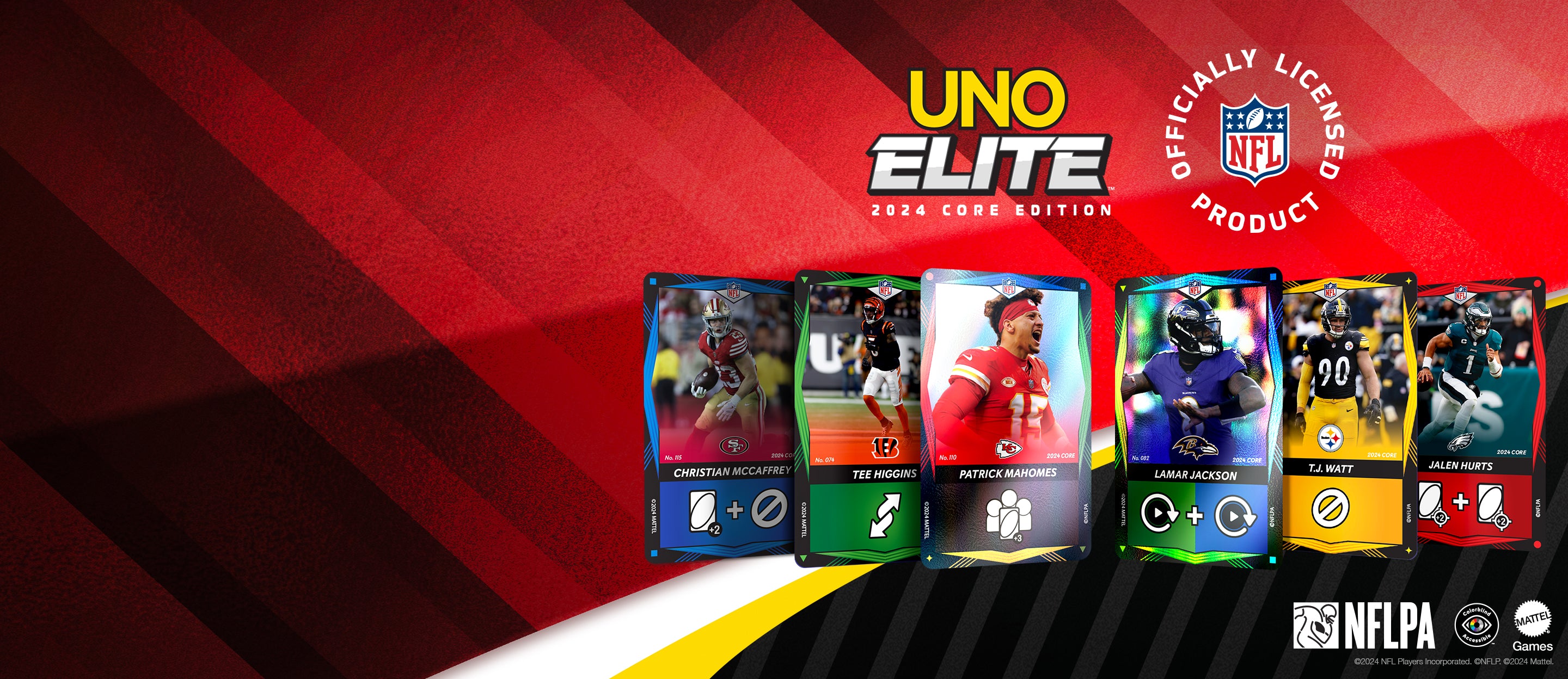 Bann Rss UNO Elite NFL Cards: Collect Your Favorite Players | Mattel Creations