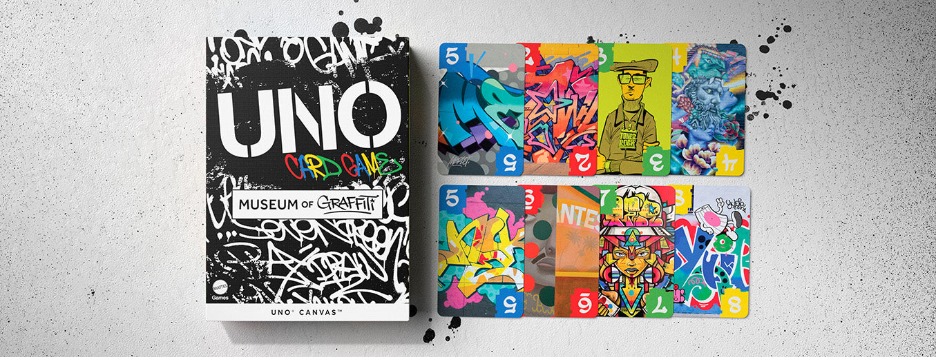 MATTEL CREATIONS deals MUSEUM OF GRAFFITI X UNO CARD DECK