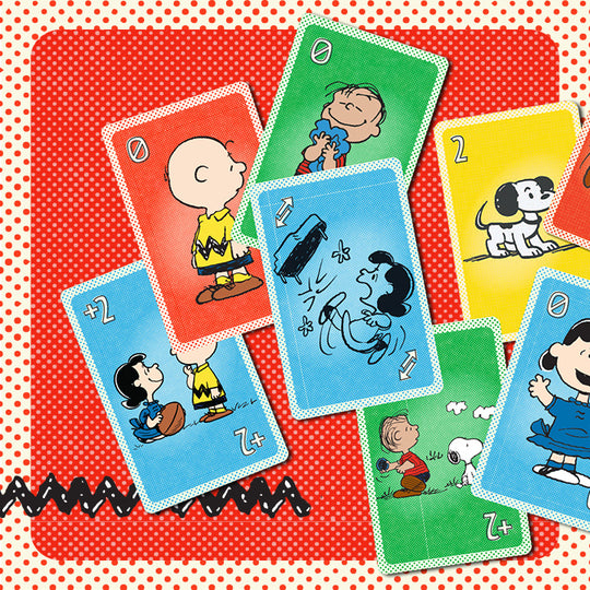 UNO Canvas Peanuts Card Deck | Mattel Creations