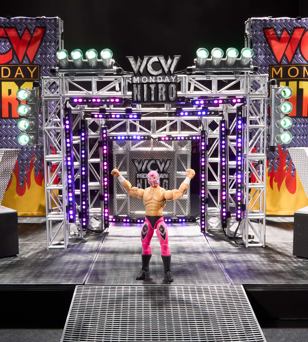 WWE Ultimate Edition WCW Monday Nitro Entrance Stage Mattel Creations wwe-ultimate-edition-wcw-monday-nitro-entrance-stage-mattel-creations