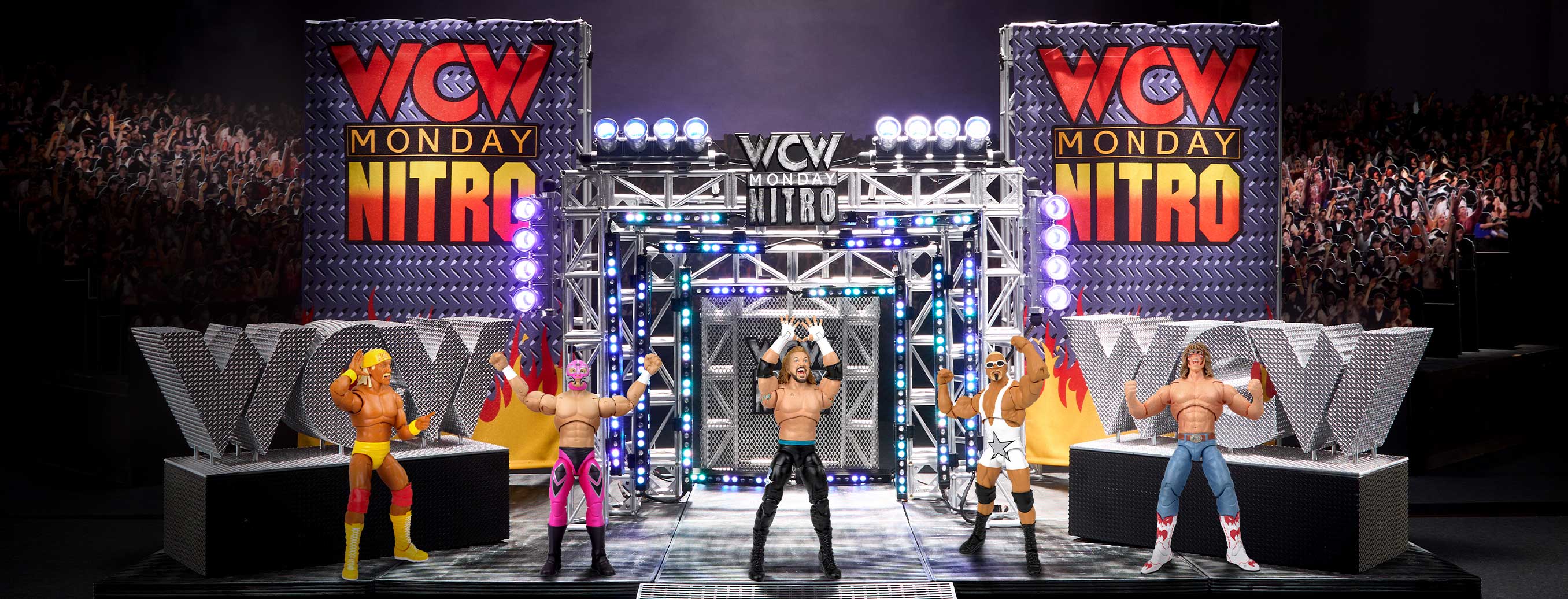 WWE Ultimate Edition WCW Monday Nitro Entrance Stage – Mattel