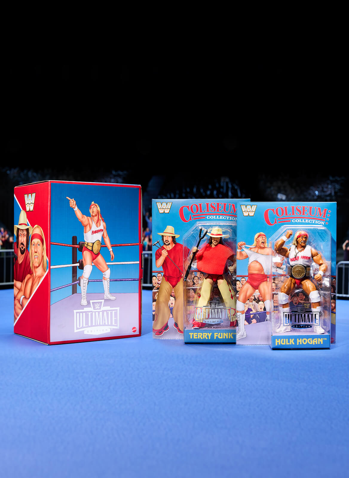 WWE Coliseum Collection Hulk Hogan & Terry Funk Ultimate Edition Figur –  Mattel Creations