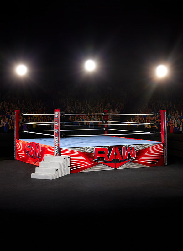 Wwe Raw Red Ropes WWE Ultimate Edition RAW Ring and Rhea Ripley Figure | Mattel Creations