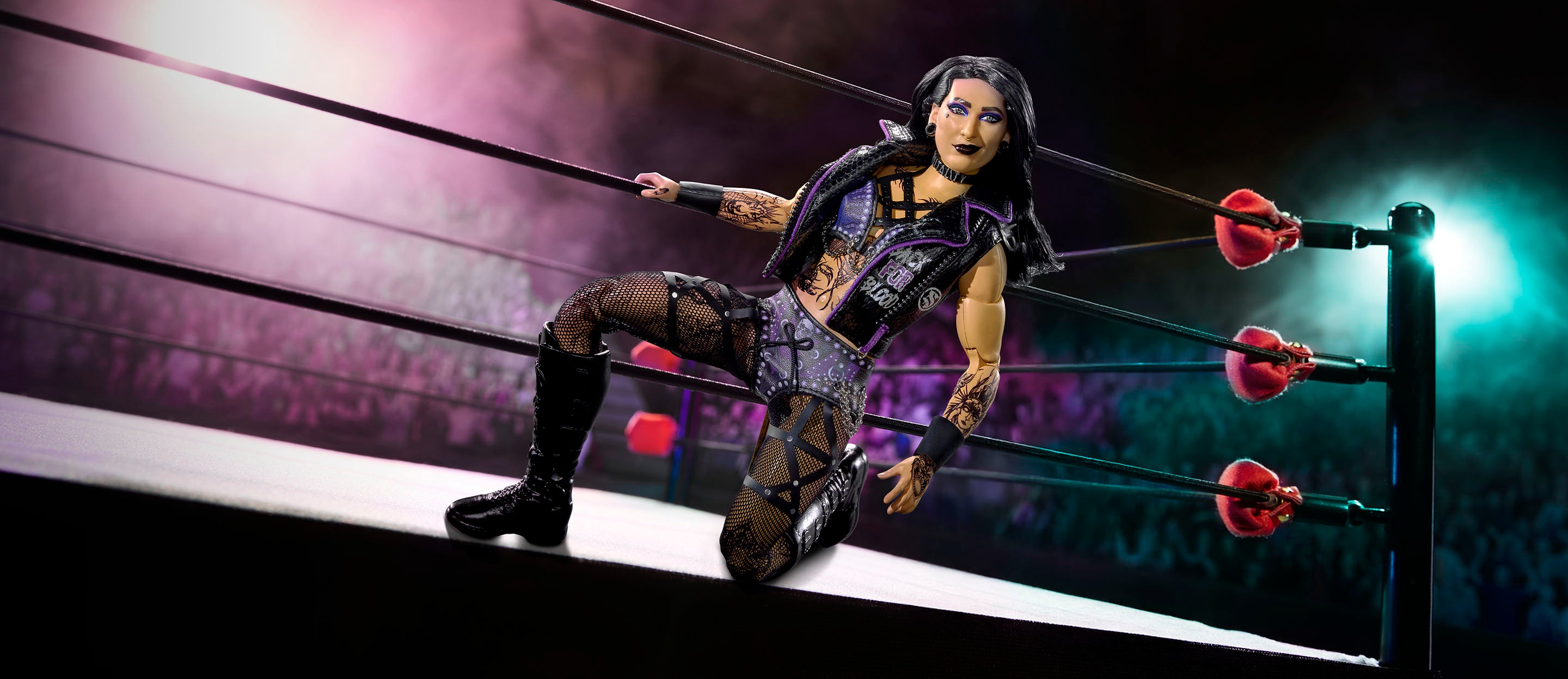 Chibi Rhea Ripley WWE Rhea Ripley Collector Doll | Mattel Creations