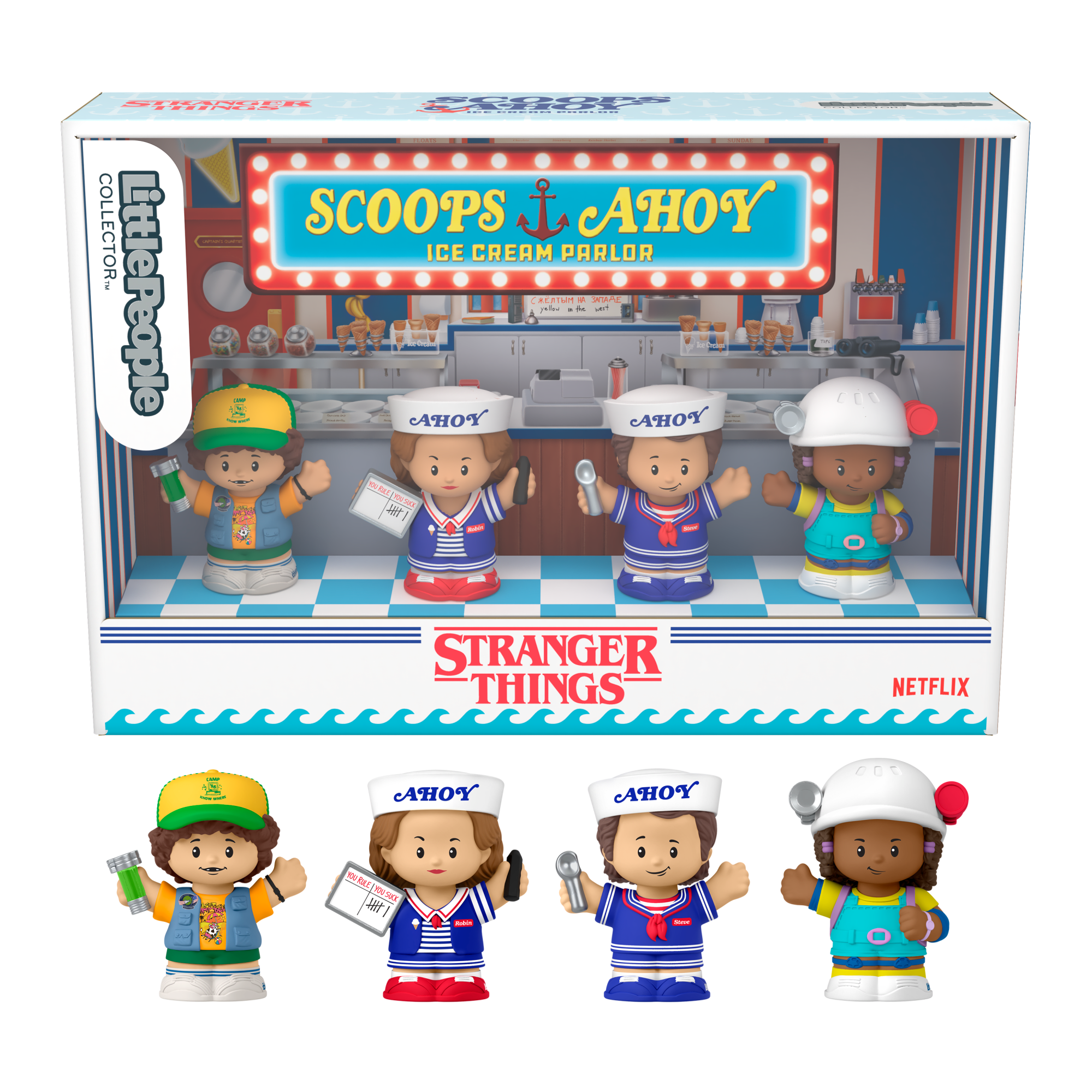 Little People Collector Stranger Things: Scoops Troop Special Edition Set