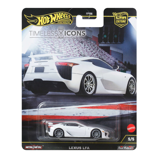 ホットウィール　タイムレス アイコンズ レクサス LFA 10台 JBK57 Hot Wheels Premium Car Culture Timeless Icons Lexus LFA | Mattel