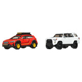 Hot Wheels Premium Car Culture 2-Pack Subaru Crosstrek & 2018 Toyota 4Runner