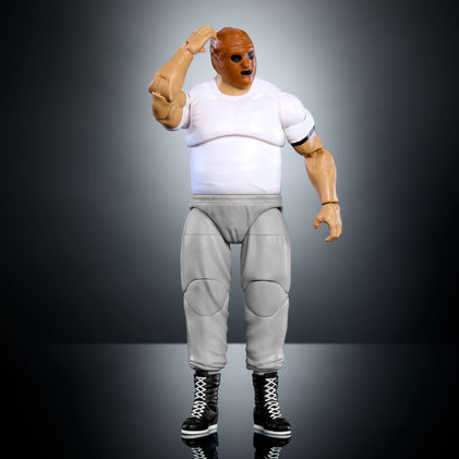 WWE Elite Collection Monday Night War British Bulldog Action Figure & Plus Golga Build-A-Figure Parts