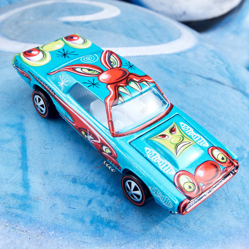 Hot Wheels x Kenny Scharf Zooom Custom T-Bird Mattel Creations IN HAND! A Hot Wheels x Kenny Scharf Zooom Custom T-Bird Mattel Creations IN HAND! A