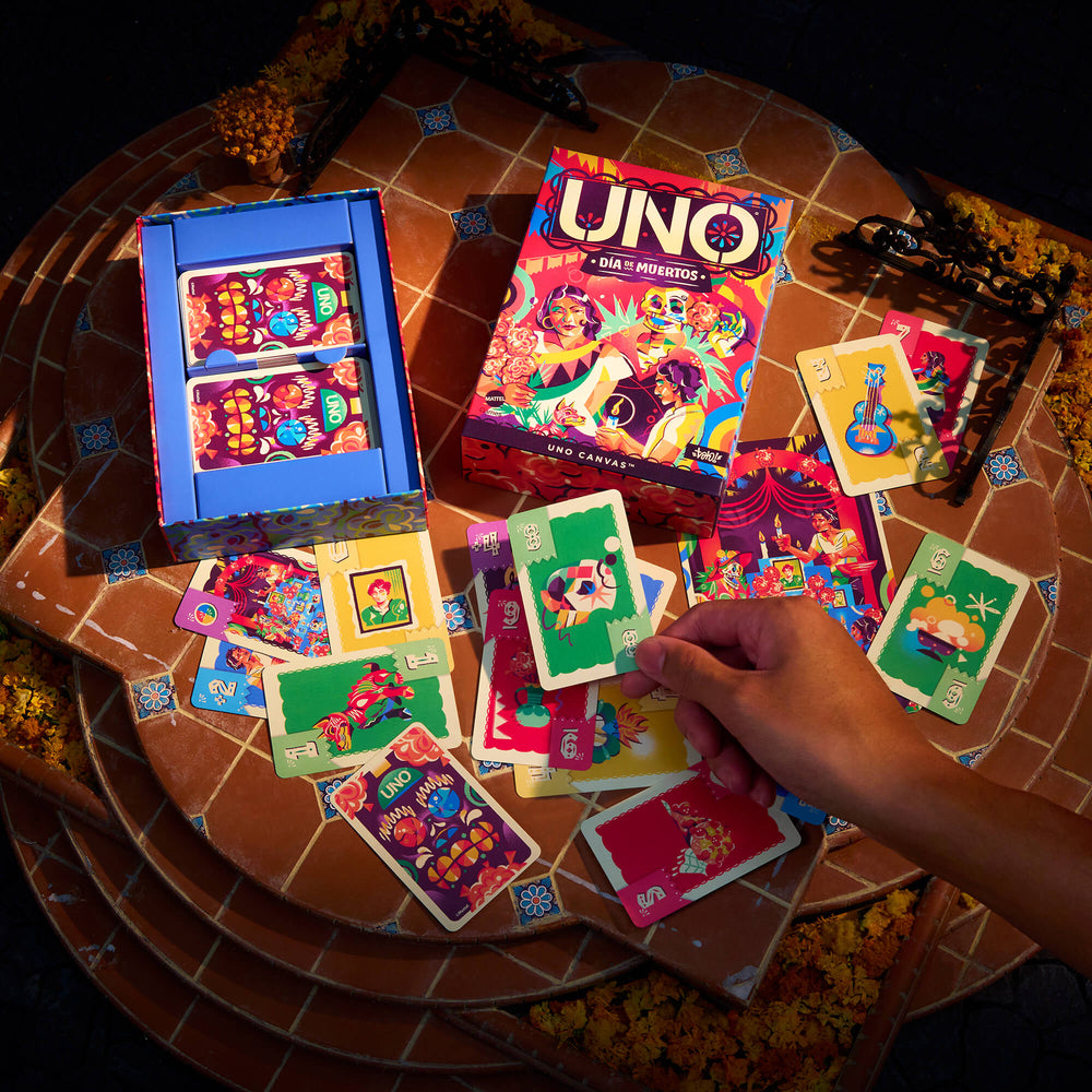 UNO Canvas Día de Muertos Card Game