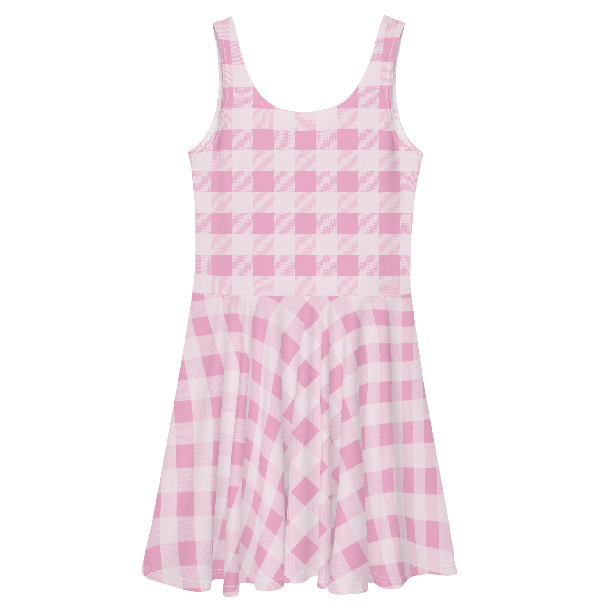 Gingham Print Dress Barbie The Movie Mattel Creations gingham-print-dress-barbie-the-movie-mattel-creations
