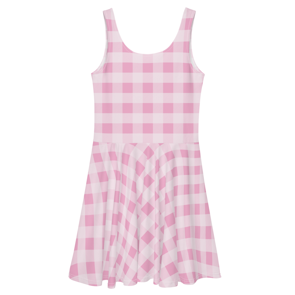 Gingham Print Dress Barbie The Movie Mattel Creations gingham-print-dress-barbie-the-movie-mattel-creations