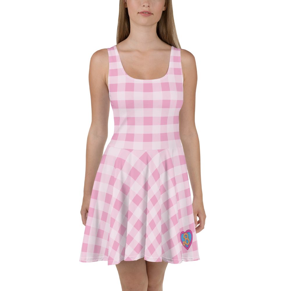Gingham Print Dress - Barbie the Movie