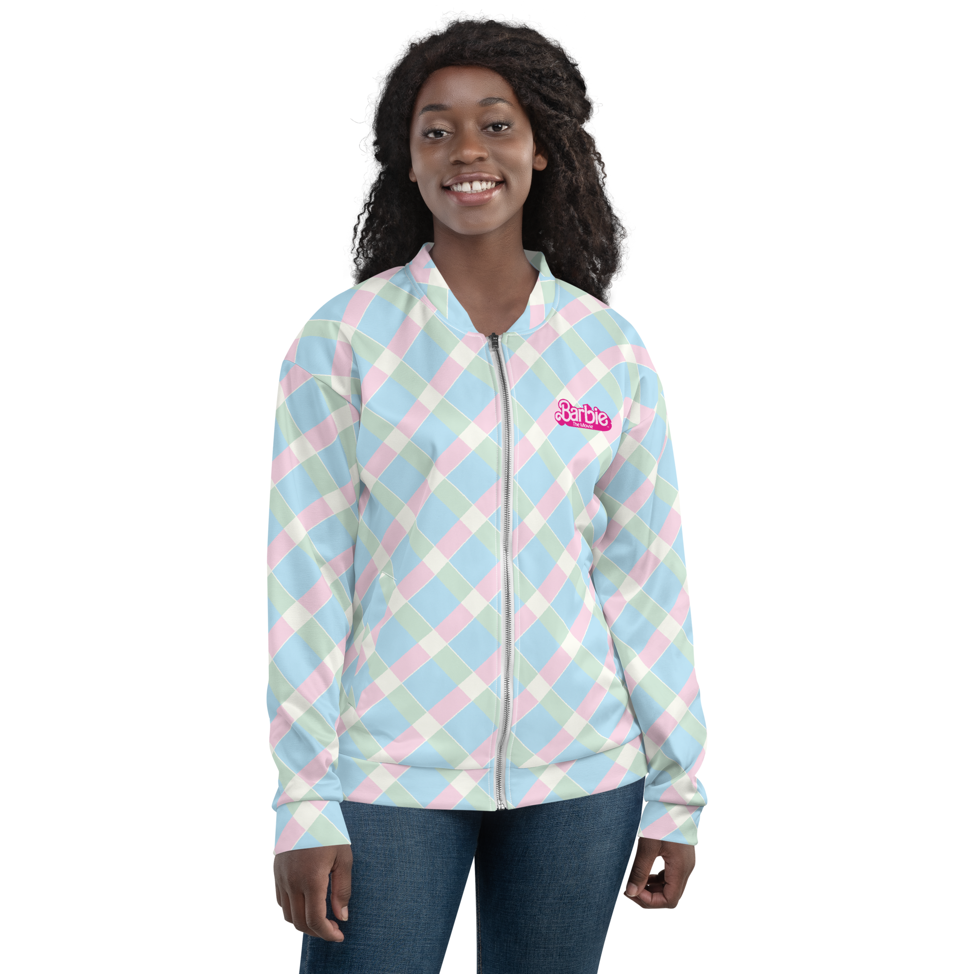 BOSS - Water-repellent jacket with multicolored logo print