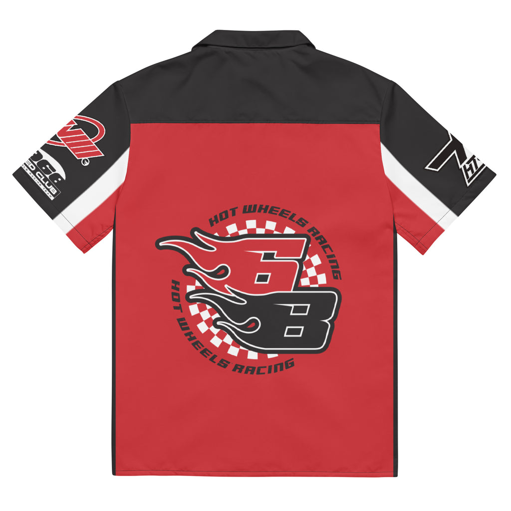 Hot Wheels Racing Red Mechanic Shirt | Mattel Creations