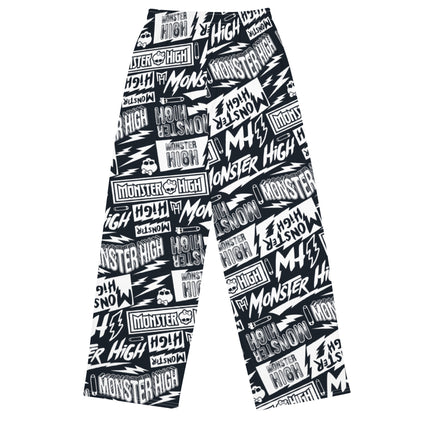 Monster High Logo Wide Leg Pants