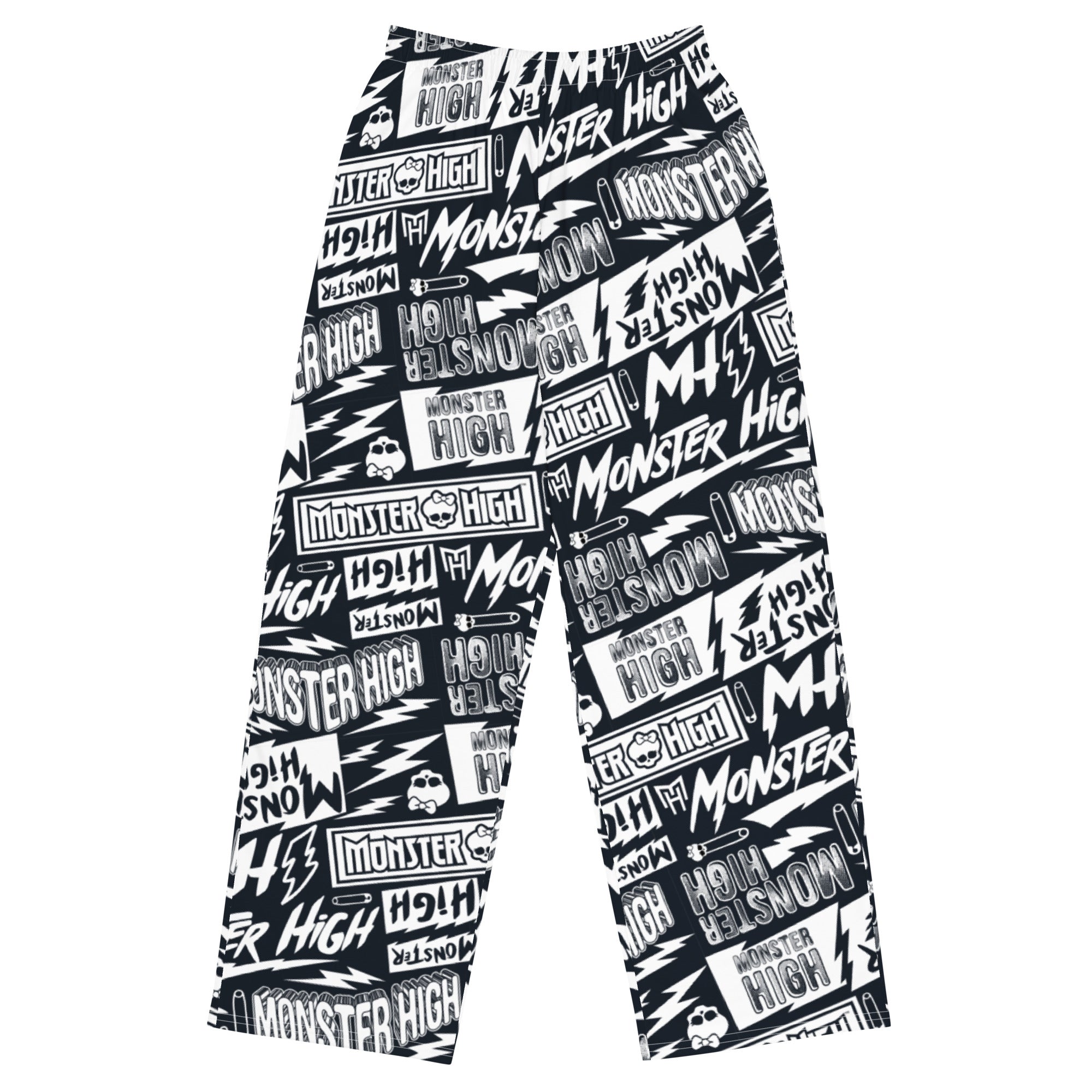 Monster High Logo Wide Leg Pants – Mattel Creations