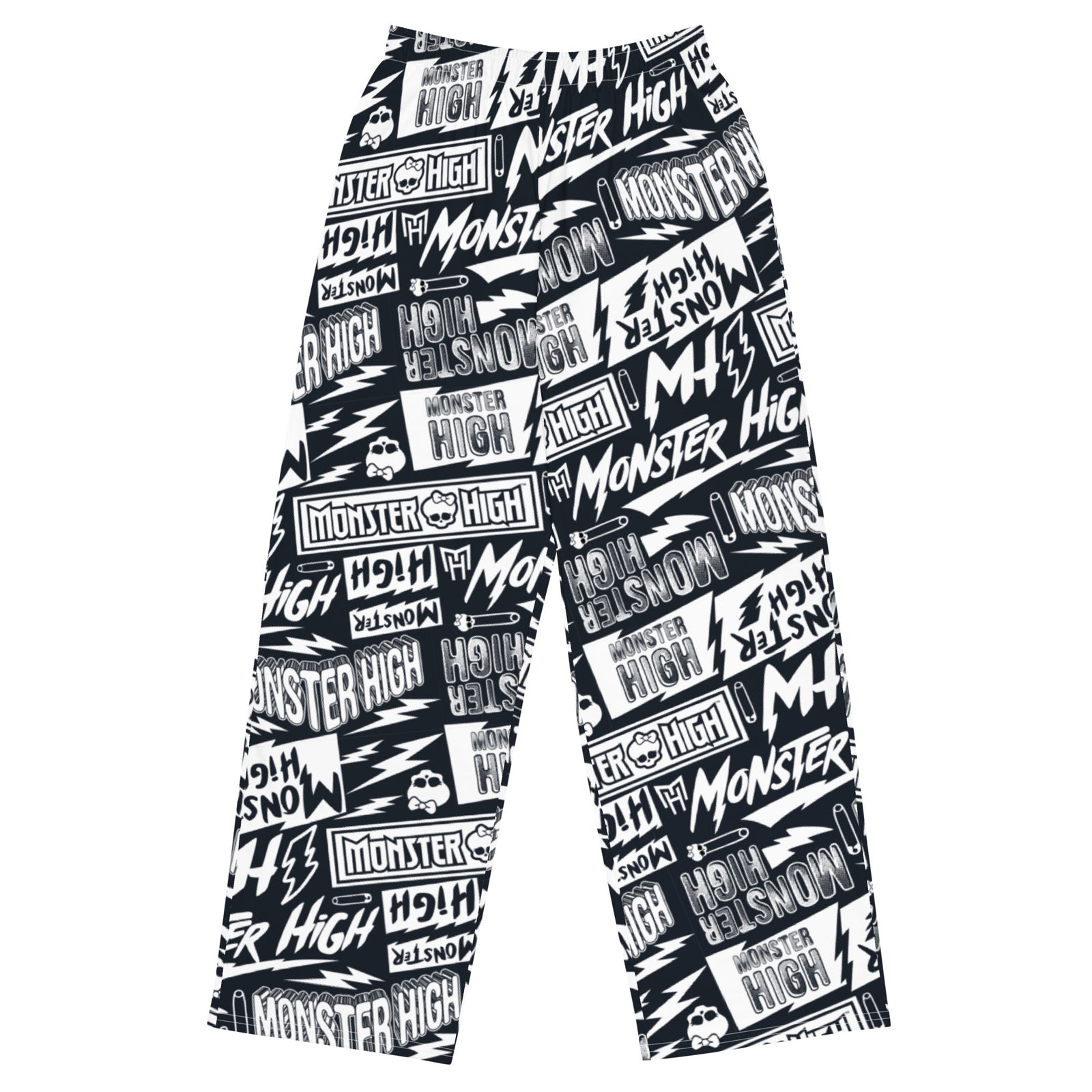Monster High Logo Wide Leg Pants – Mattel Creations
