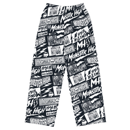 Monster High Logo Wide Leg Pants