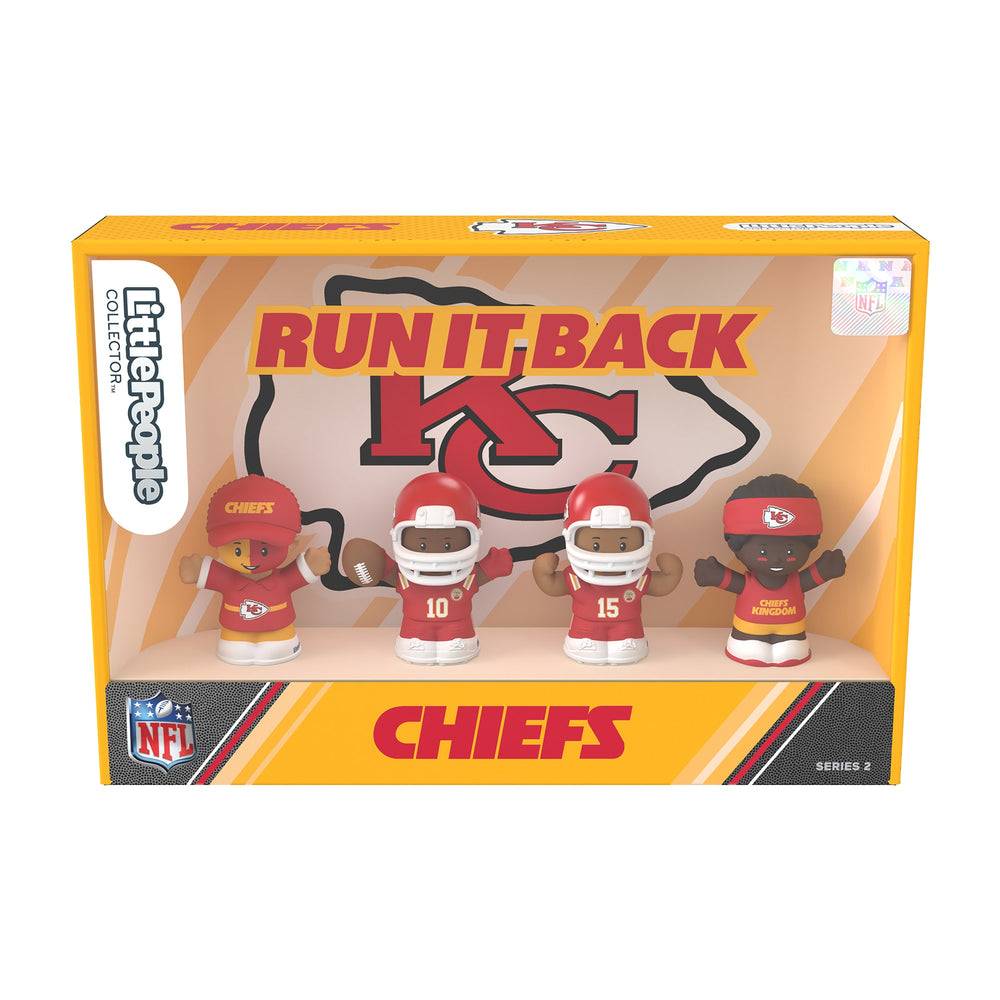 Little People Collector Kansas City Chiefs Alternate Jersey Figure Set