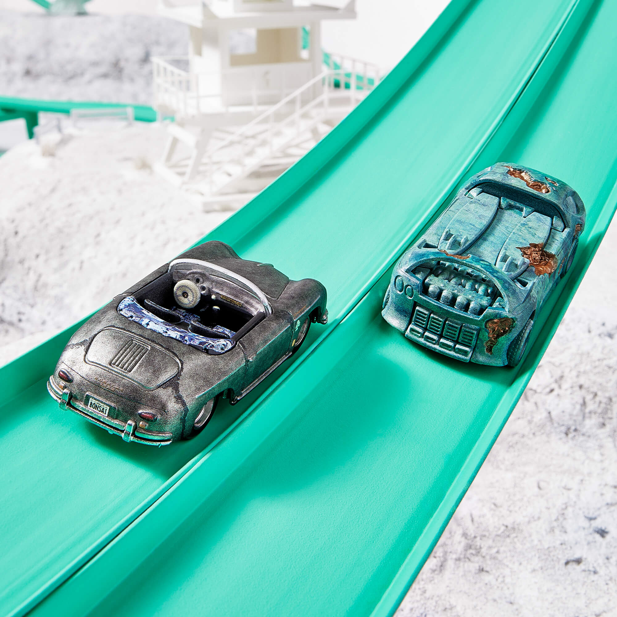 Hot Wheels x Daniel Arsham Eroded Deora II