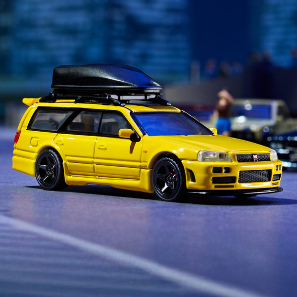 ホットウィール エリート64 日産ステージア 260RS GT-R R34 Hot Wheels Elite 64 Mod Shop Nissan Stagea | Mattel Creations