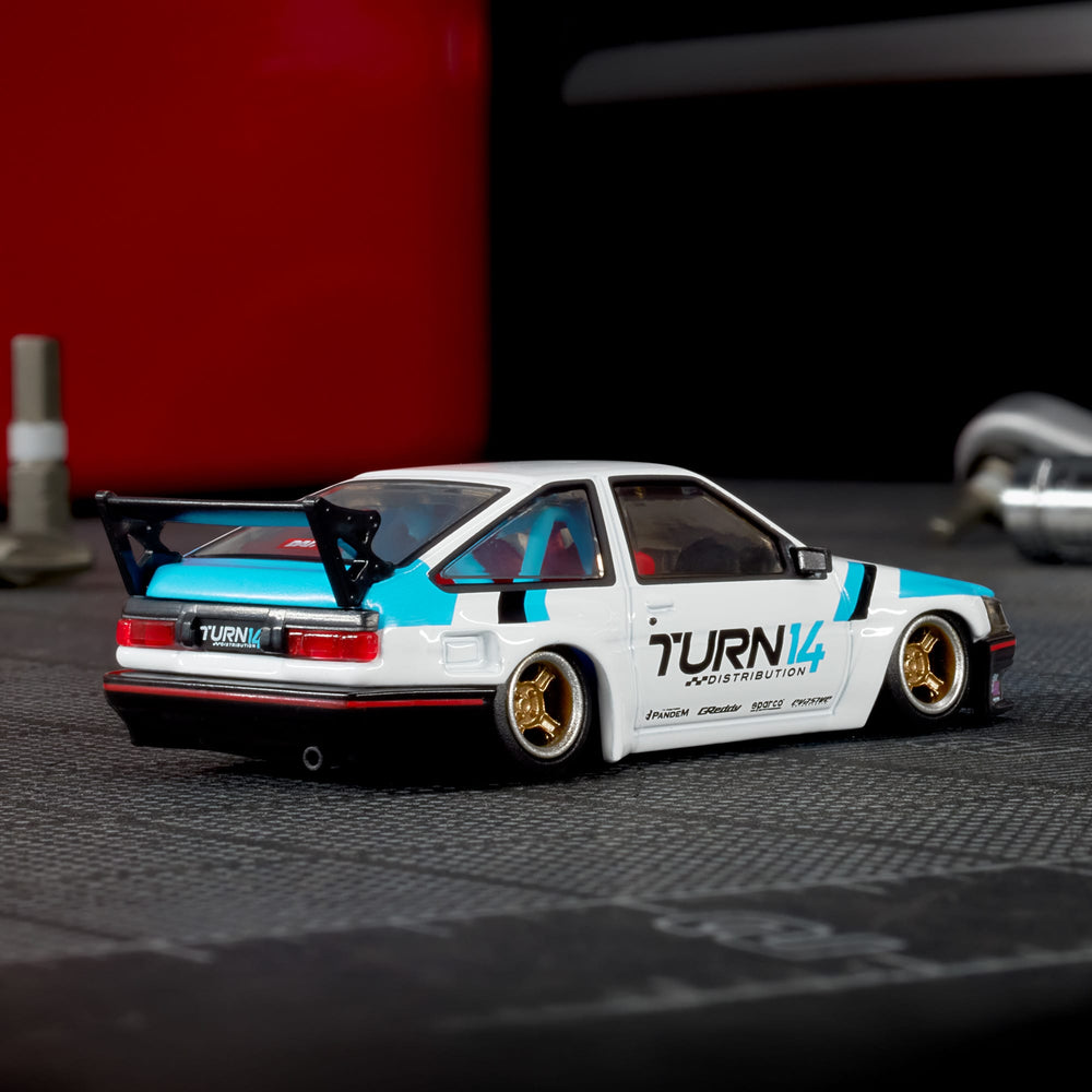 Hot Wheels Elite 64 Toyota Corolla Levin (AE86) Custom | Mattel Creations