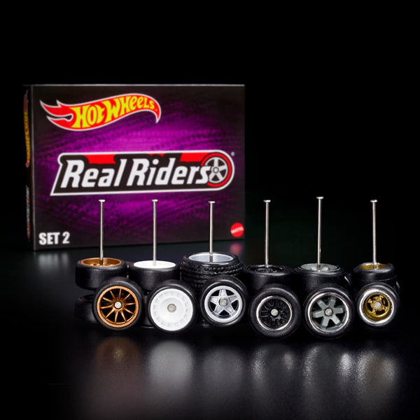 RLC EXCLUSIVE REAL RIDERS WHEEL PACKS – SET 2 – Mattel Creations