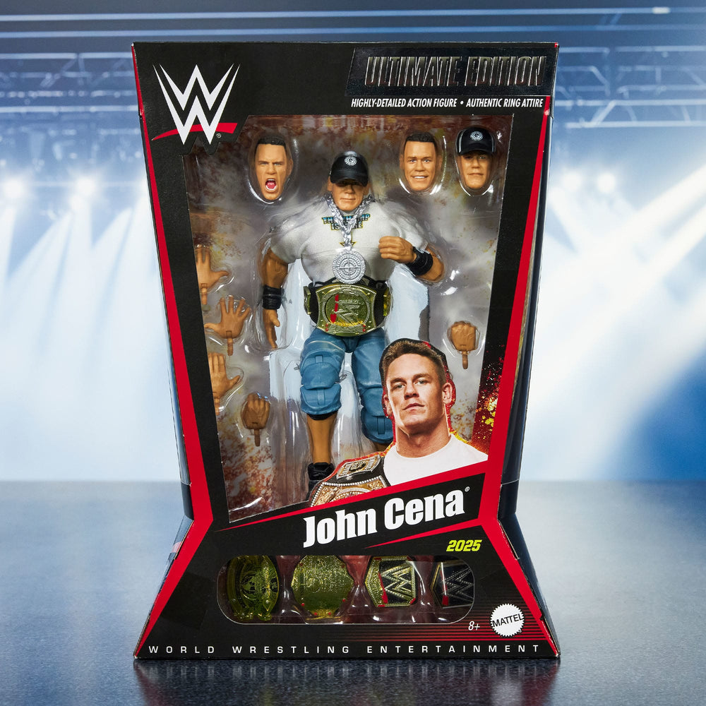 WWE Ultiate Edition Wave 10 John Cena Figura de acción de 6 Pulgadas WWE Ultiate Edition Wave 10 John Cena Figura de acción de 6 Pulgadas