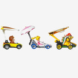 Hot Wheels MARIOKART Vehicle + Glider, Set of 3