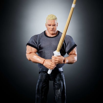 WWE Elite Collection Monday Night War Hardcore Hak Action Figure & Golga Build-A-Figure Parts