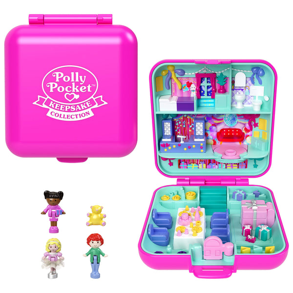 ポーリーポケット Polly Pocket 復刻版 keepsake 記念品 Polly Pocket Mattel 80th Anniversary Heritage Compact | Mattel