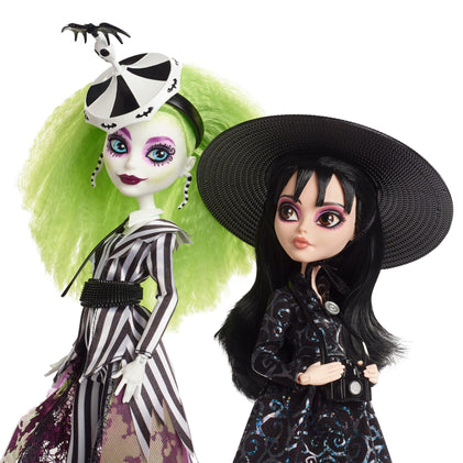 Beetlejuice & Lydia Deetz Monster High Skullector Doll 2-Pack