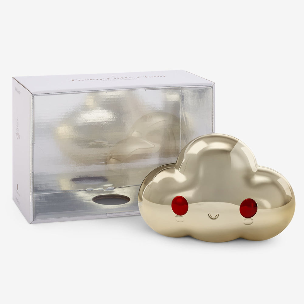 FriendsWithYou Lucky Little Cloud Magic 8 Ball Gold Amulet