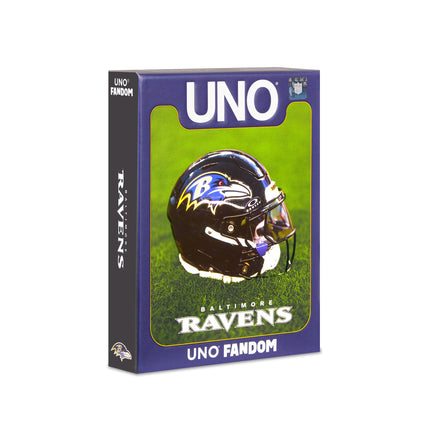 UNO Fandom NFL Baltimore Ravens Game Deck