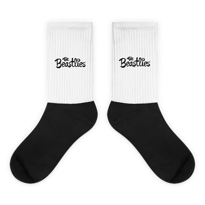 The Beastlies™ Core Logo Black and White Socks