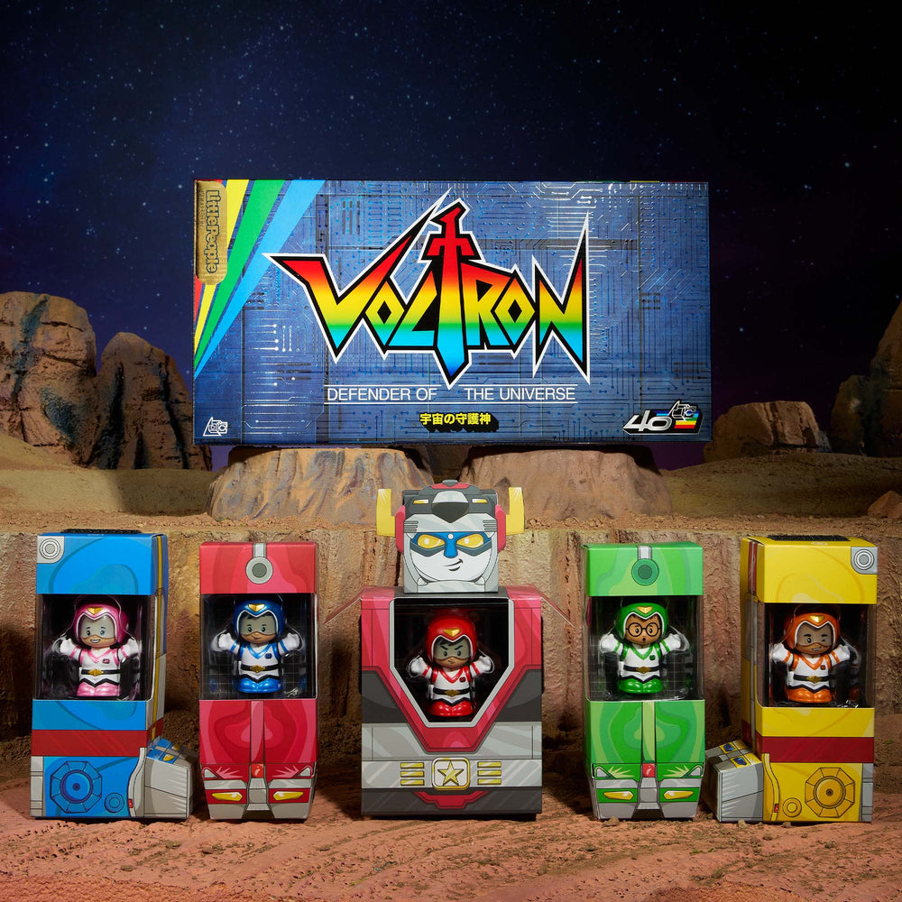 Little People Collector Voltron 40th Anniversary Gold Label Set