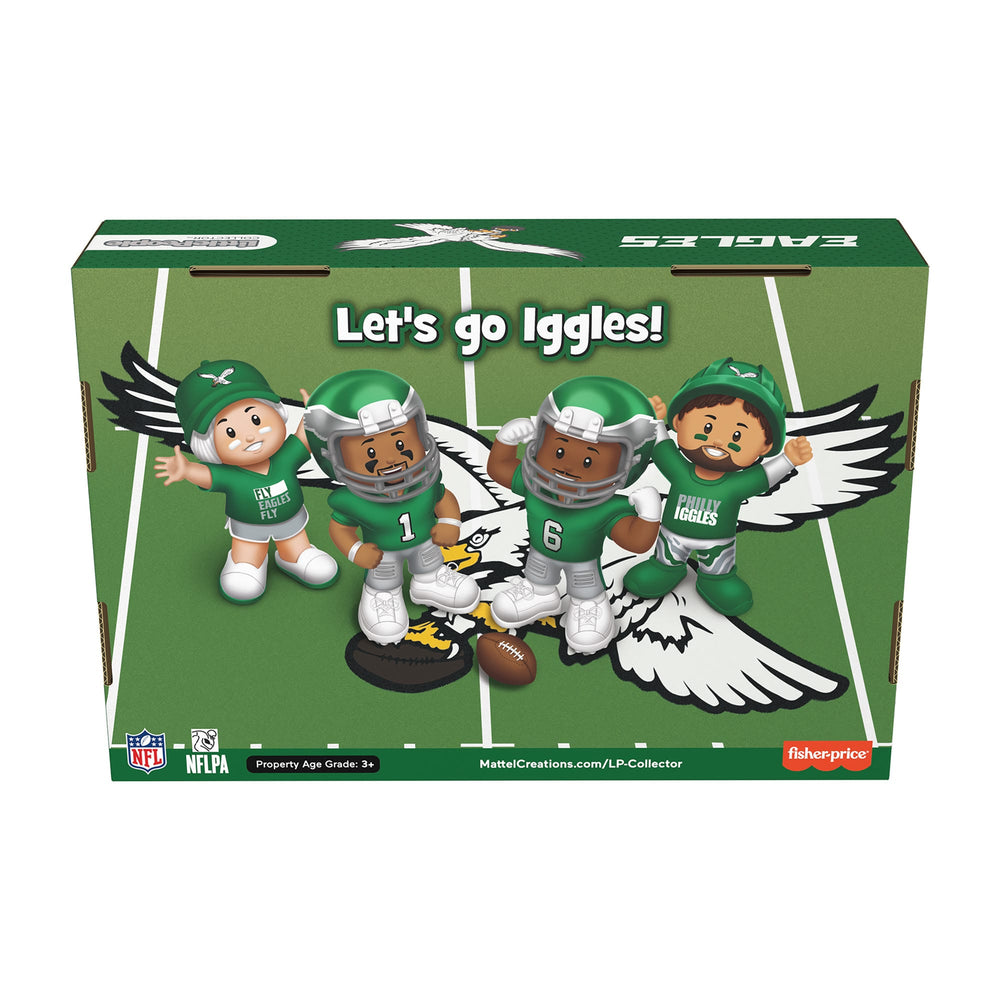 Little People Collector Philadelphia Eagles Alternate Jersey Figure Set