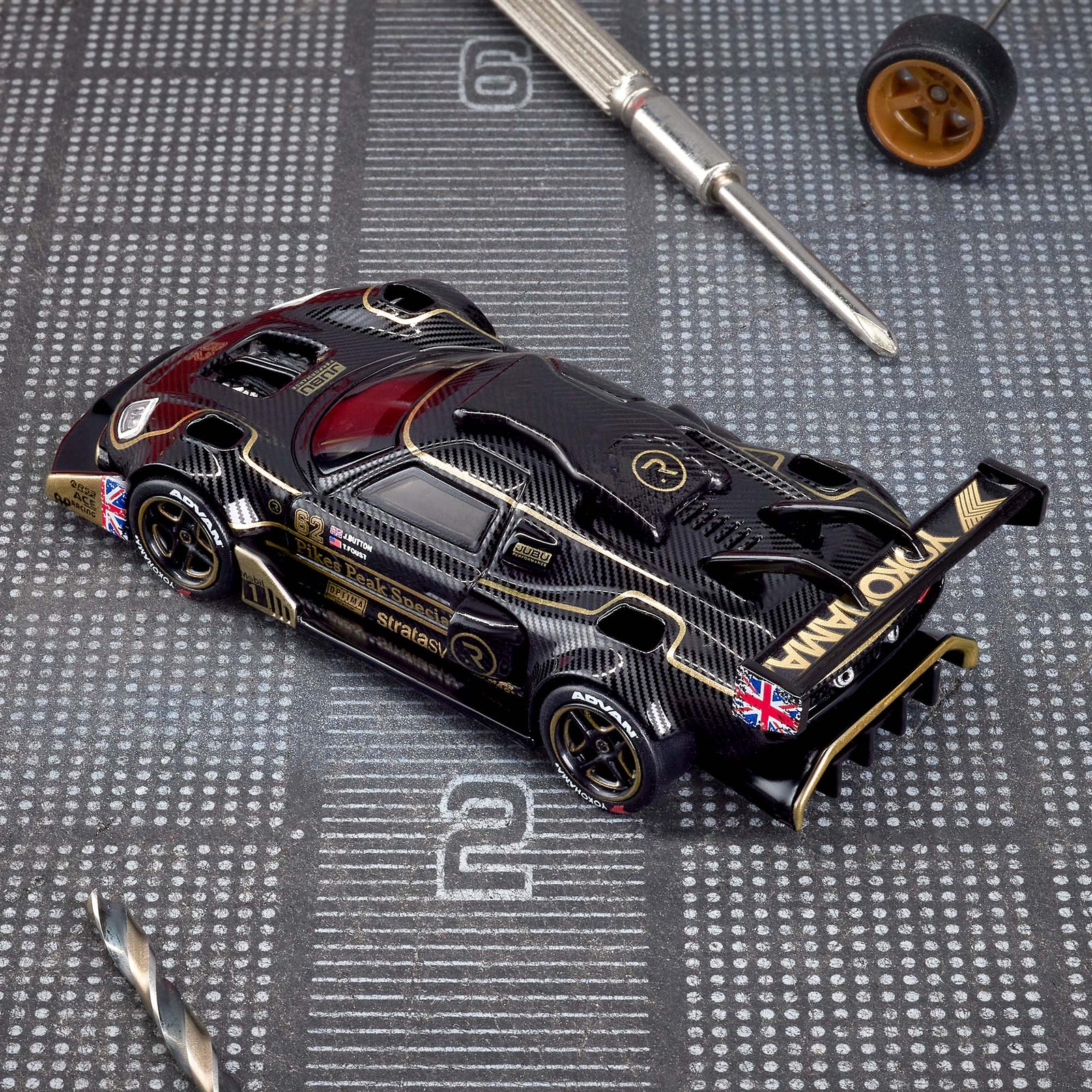 Hot Wheels Elite 64 Radford Type 62-2 Pikes Peak