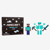 Minecraft Diamond Level Steve Collector Action Figure