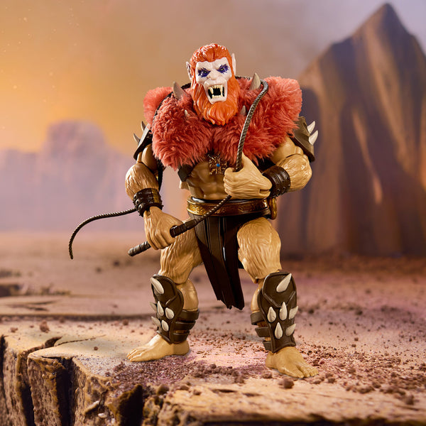 Figurine Masters Of The Universe Origins Beast Man - 14cm Articulée Pour Collectionneurs Et Enfants Dès 6 Ans