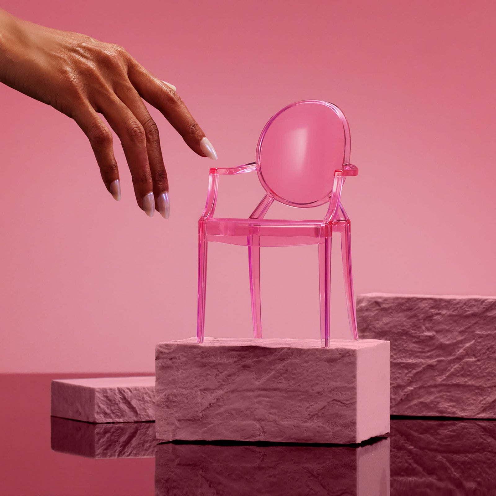 Barbie x Kartell 5-Piece Doll-Sized Chair Set