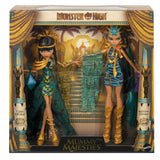 Monster High Mummy Majesties Cleo and Nefera De Nile Collectible Doll Two-Pack