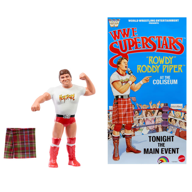 LJN WWE Superstars “Rowdy” Roddy Piper Action Figure