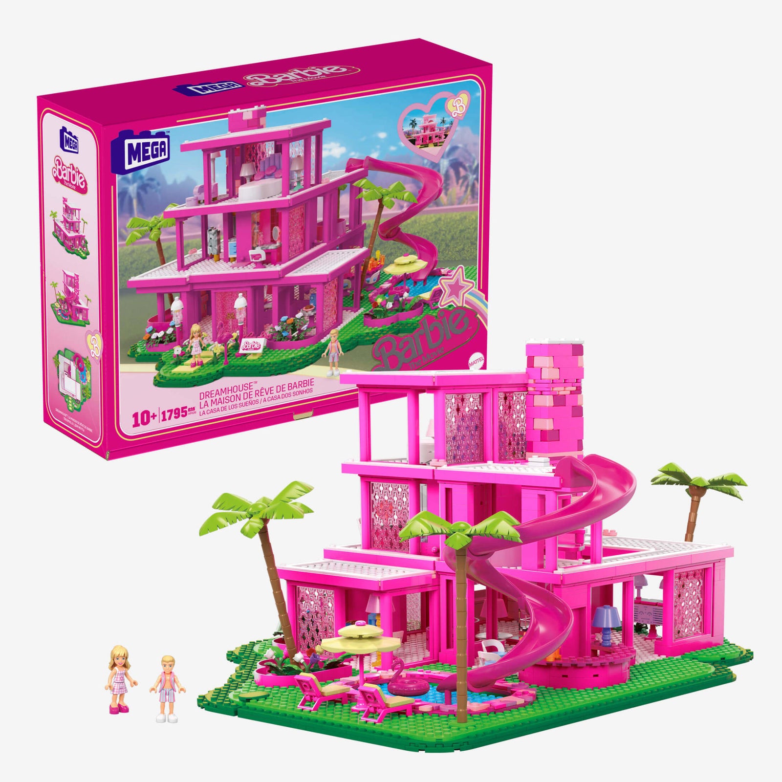 MEGA Barbie The Movie Replica DreamHouse Building Kit