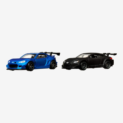 Hot Wheels Premium Car Culture 2-Pack – Lexus + Subaru 