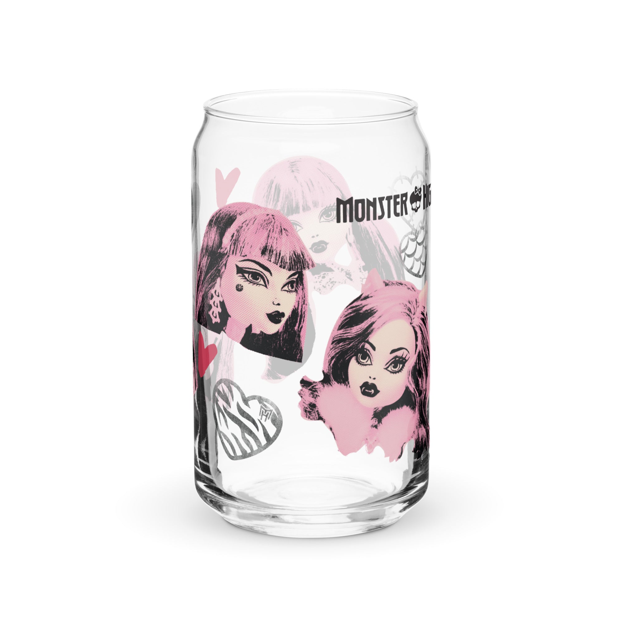 Monster High Ghoulentines Clear Glass