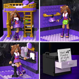 MEGA Monster High Clawdeen's Boo-k Den Building Toy Kits