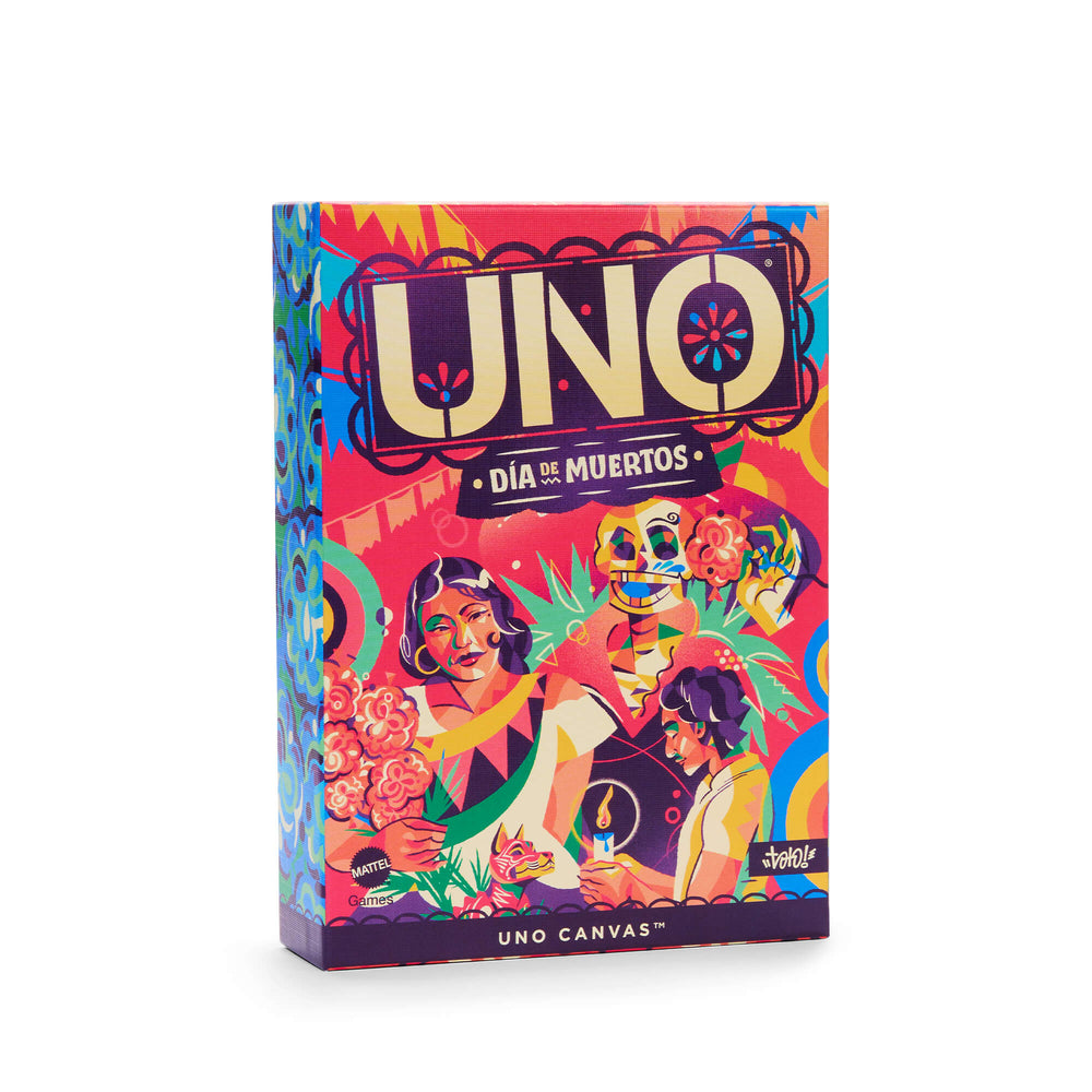 UNO Canvas Día de Muertos Card Game