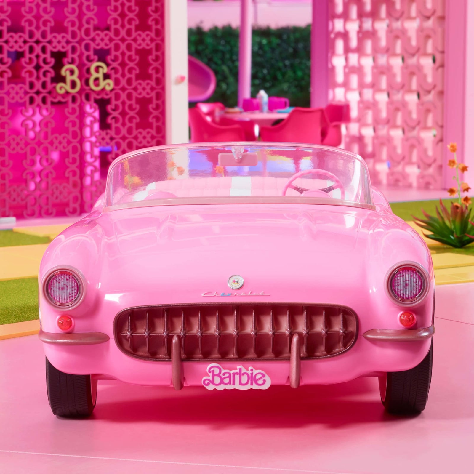 Barbie The Movie Pink Corvette Convertible